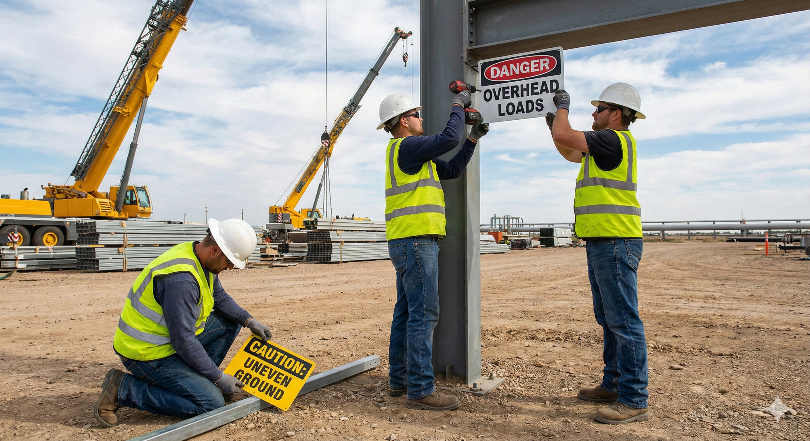 Safety Signs Installation